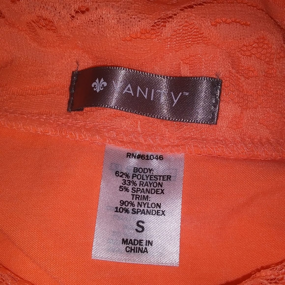 Neon Lace Accent Maxi Skirt Vanity Size Small - Picture 3 of 8